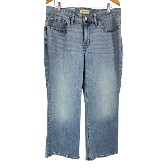 NWT Madewell Mid-Rise Kick Out Jeans Size 14W NJ426 – Bootcut Denim - Picture 3 of 15